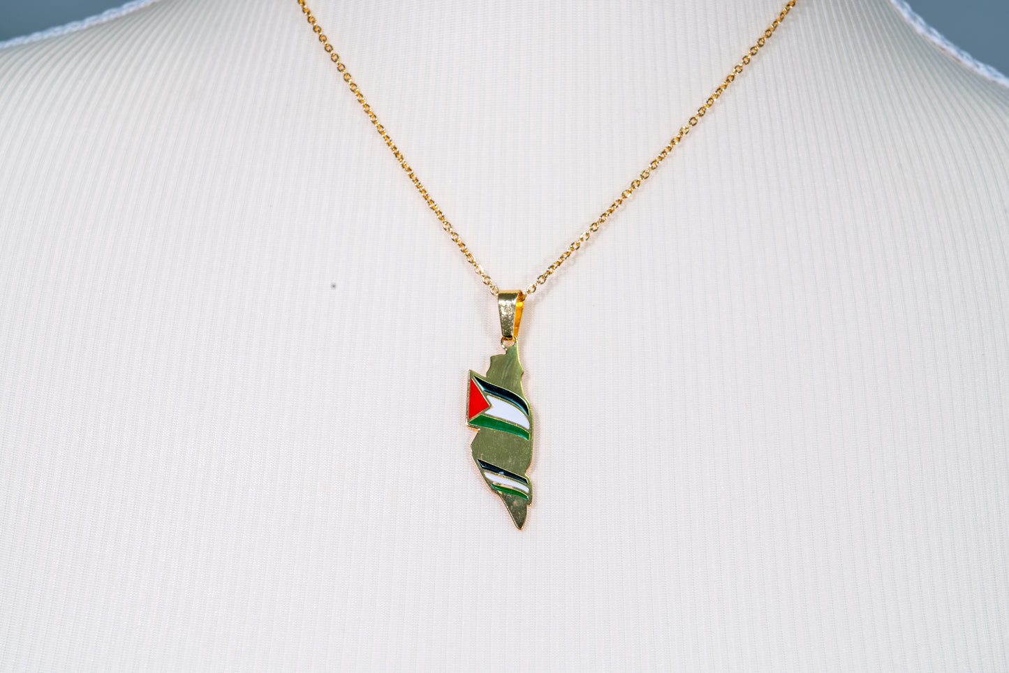 COLLANA BANDIERA PALESTINESE