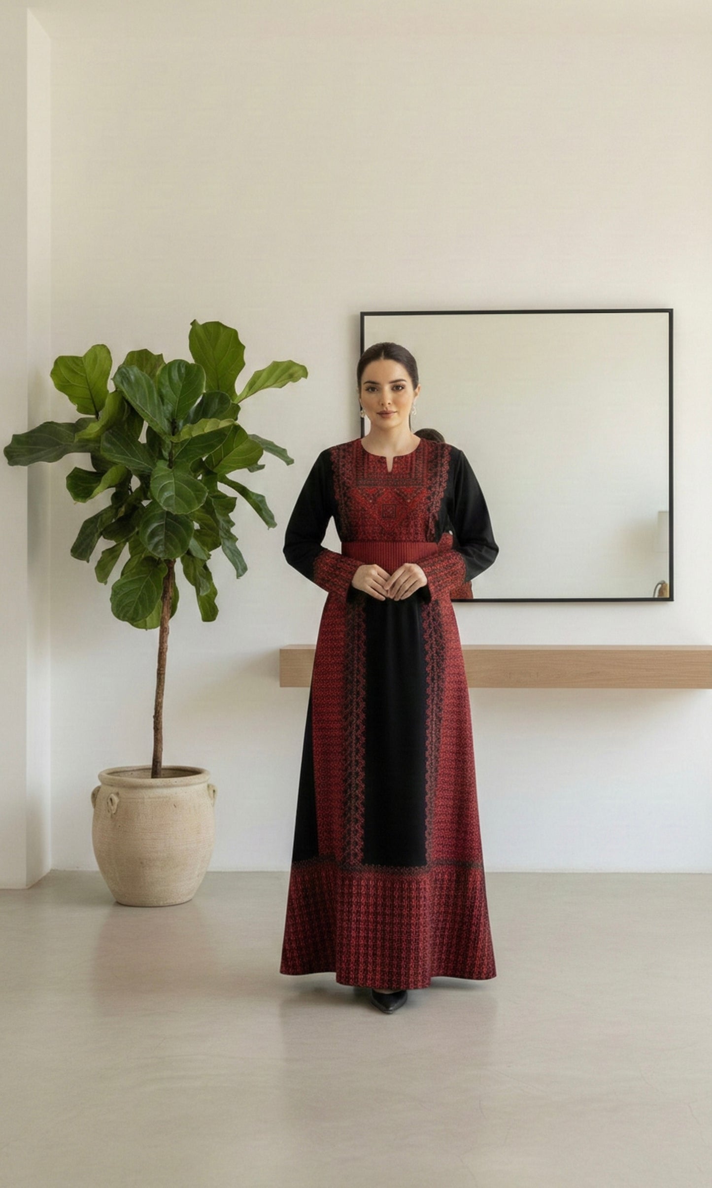 ABITO PALESTINESE “SUMUD” rosso