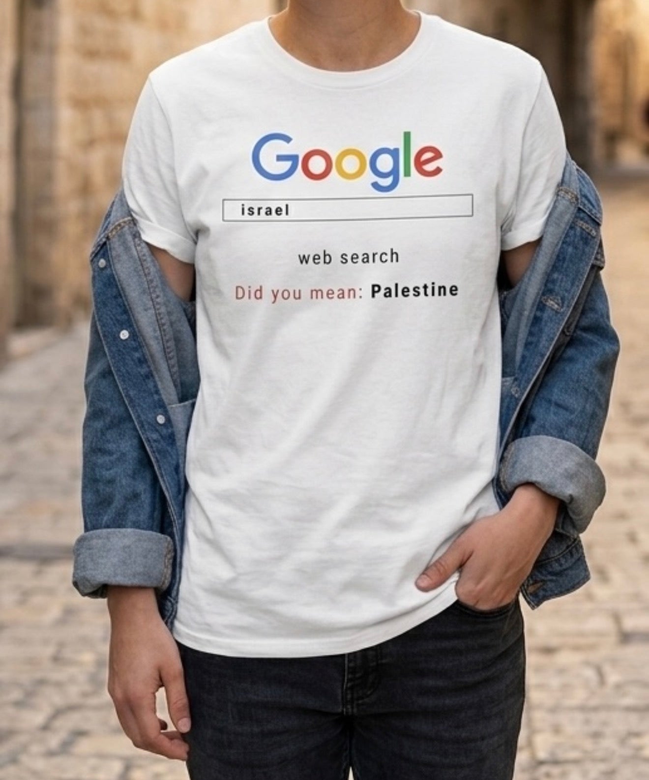 T SHIRT GOOGLE