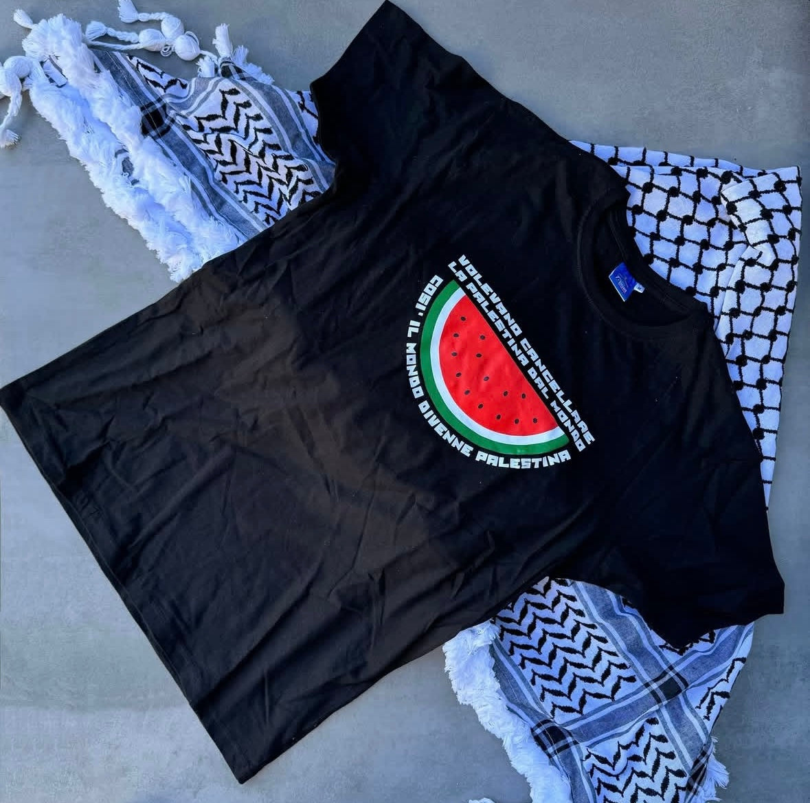 T SHIRT MONDO PALESTINA