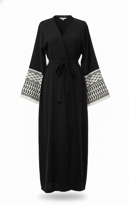 CARDIGAN CON MANICHE KEFIYATE