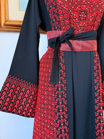 ABITO PALESTINESE “SUMUD” rosso