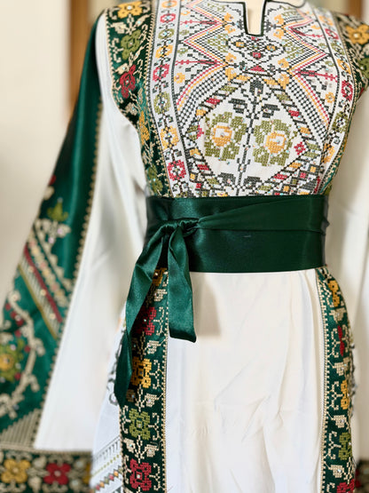 ABITO “FIORI DI RESISTENZA” VERDE