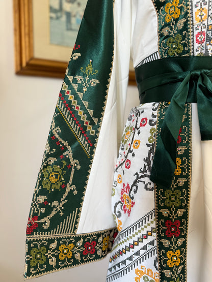 ABITO “FIORI DI RESISTENZA” VERDE