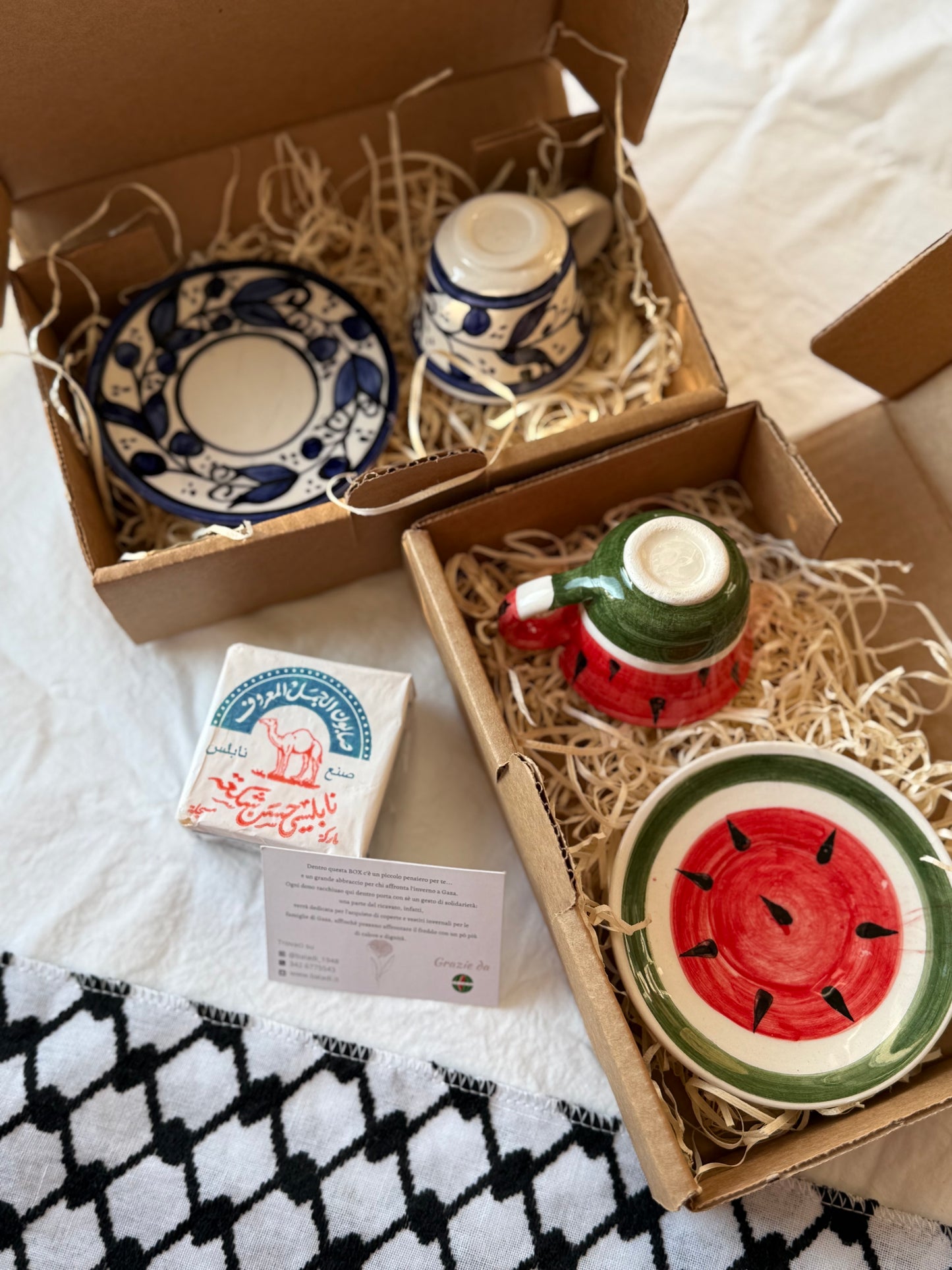 BOX NATALE “Artigianato palestinese”