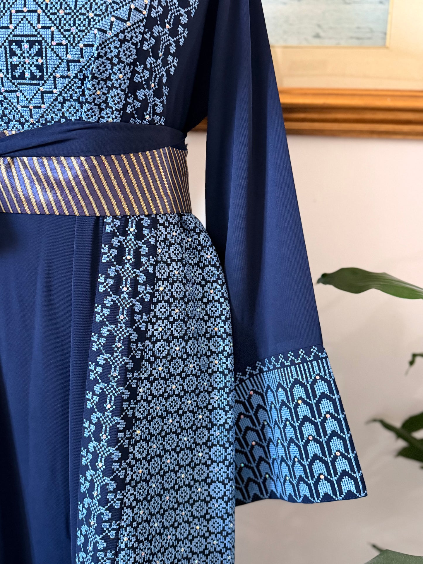 ABITO PALESTINESE “SUMUD” blu
