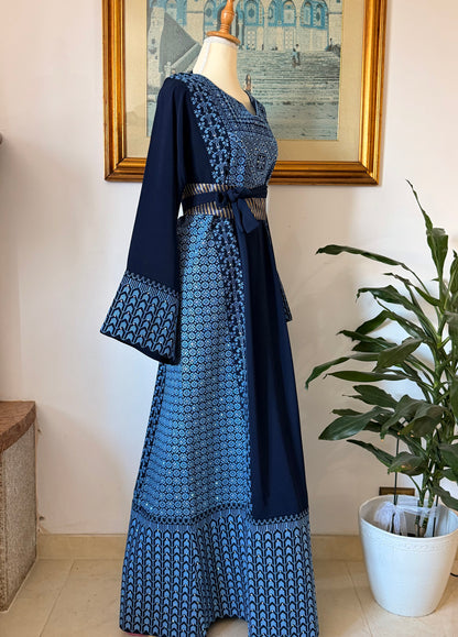 ABITO PALESTINESE “SUMUD” blu