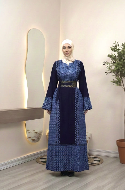 ABITO PALESTINESE “SUMUD” blu