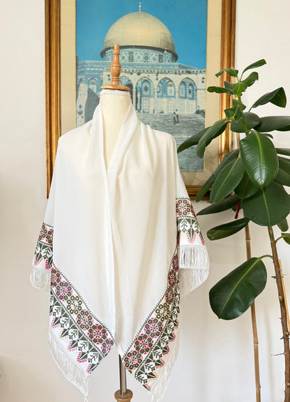 SCIALLE TATREEZ BIANCO