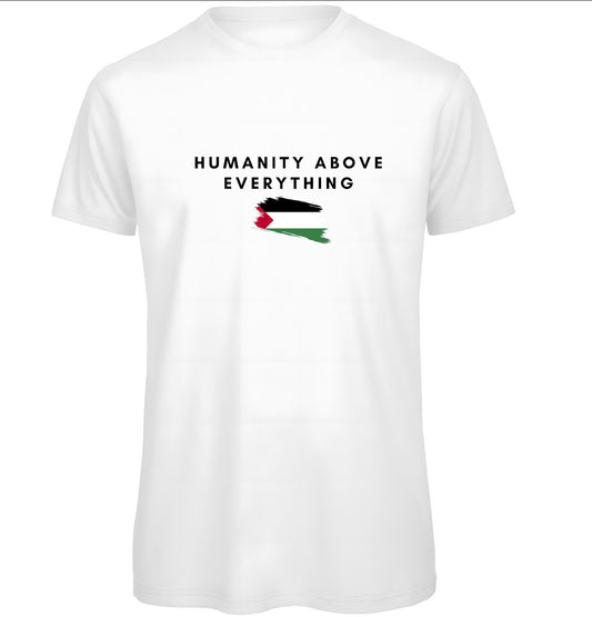 T SHIRT HUMANITY FIRST